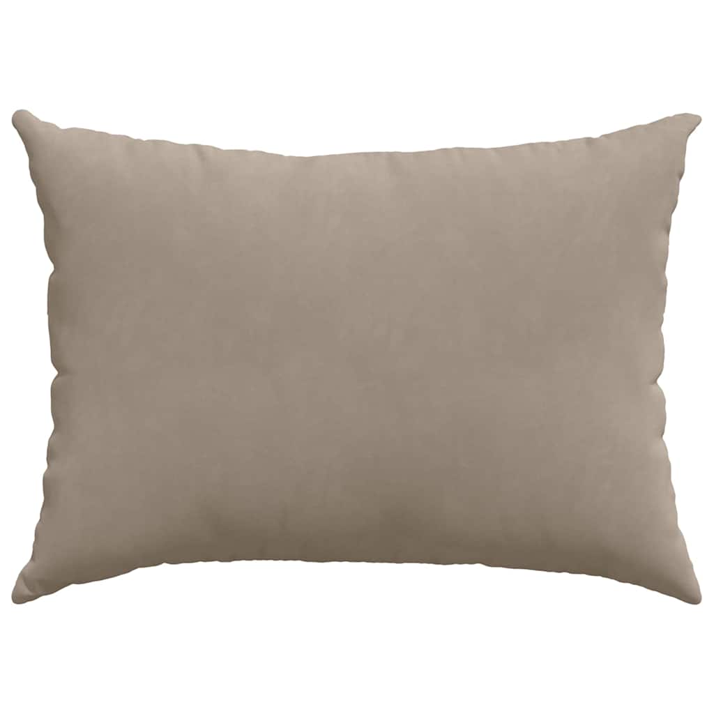 Sofa Pillows 2 pcs Taupe 70 x 50 cm Fabric